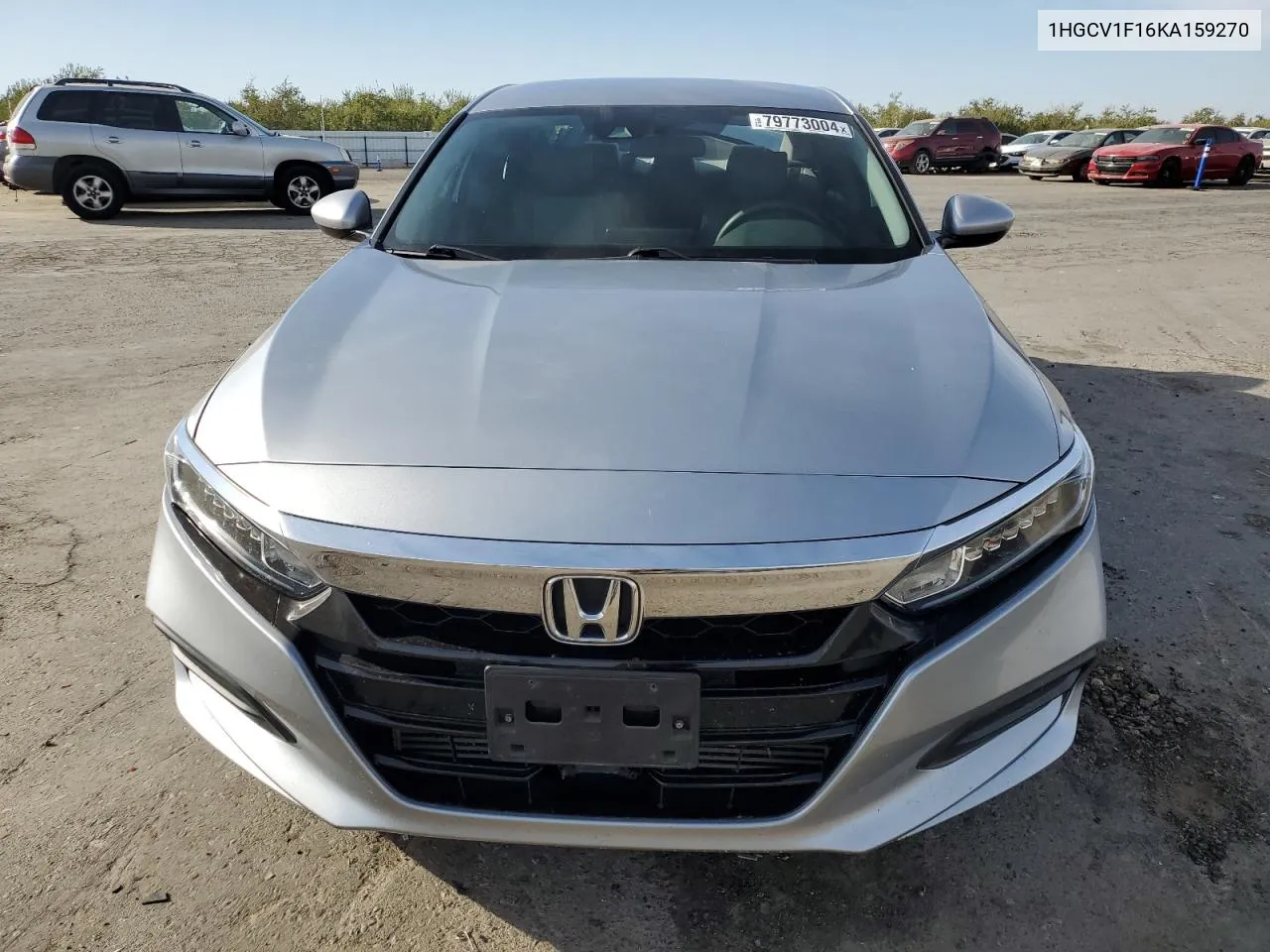 2019 Honda Accord Lx VIN: 1HGCV1F16KA159270 Lot: 79773004