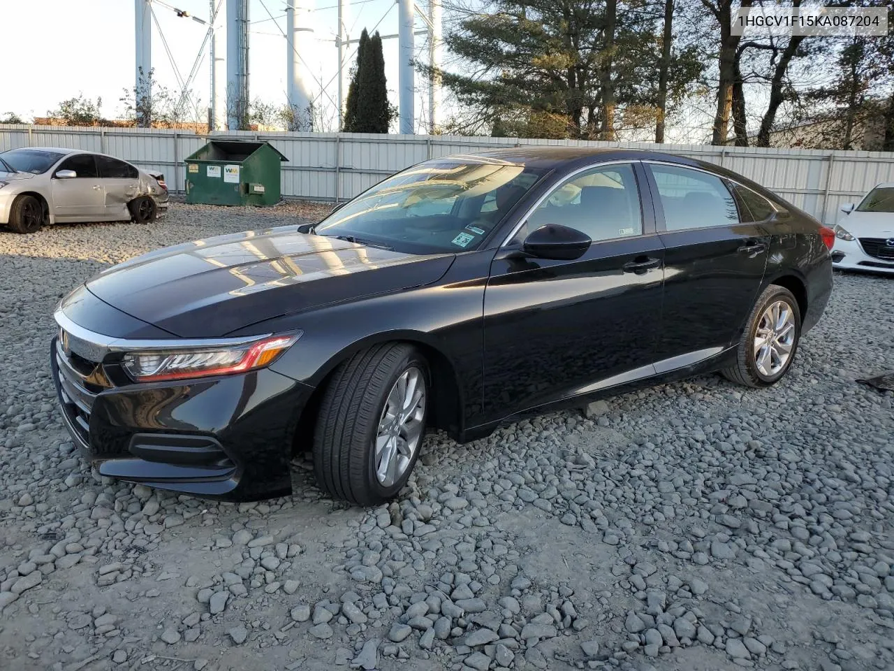 2019 Honda Accord Lx VIN: 1HGCV1F15KA087204 Lot: 79780984