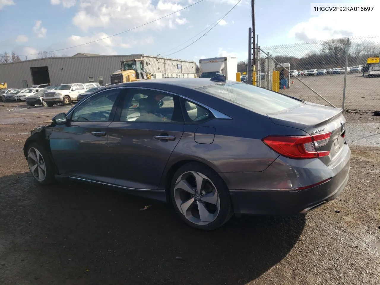 2019 Honda Accord Touring VIN: 1HGCV2F92KA016697 Lot: 79835474