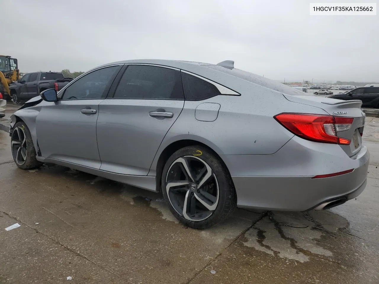 2019 Honda Accord Sport VIN: 1HGCV1F35KA125662 Lot: 80012594