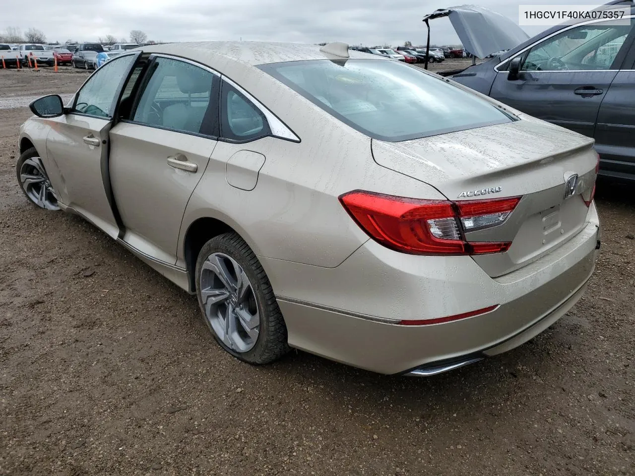 1HGCV1F40KA075357 2019 Honda Accord Ex