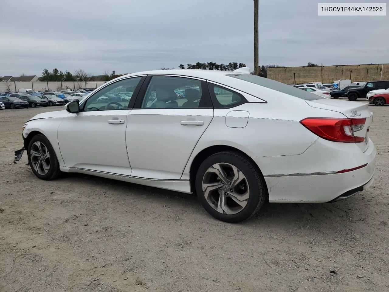 2019 Honda Accord Ex VIN: 1HGCV1F44KA142526 Lot: 80561924