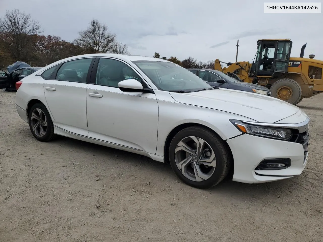 2019 Honda Accord Ex VIN: 1HGCV1F44KA142526 Lot: 80561924