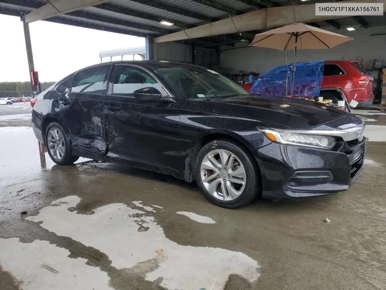 2019 Honda Accord Lx VIN: 1HGCV1F1XKA156761 Lot: 80708534