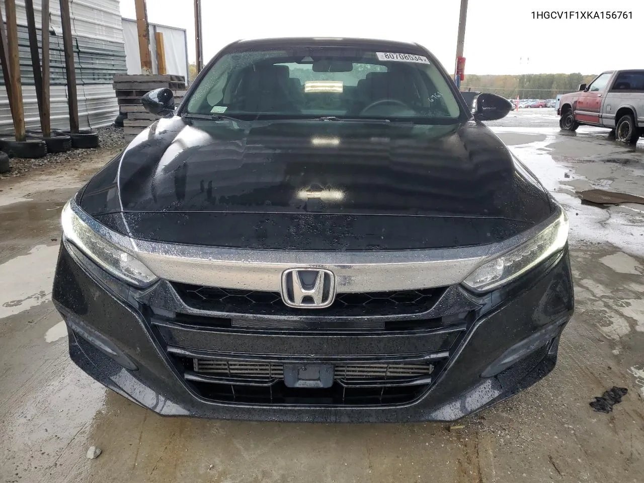 2019 Honda Accord Lx VIN: 1HGCV1F1XKA156761 Lot: 80708534