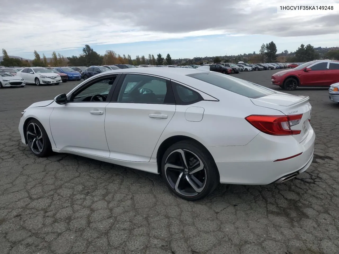 2019 Honda Accord Sport VIN: 1HGCV1F35KA149248 Lot: 80729074