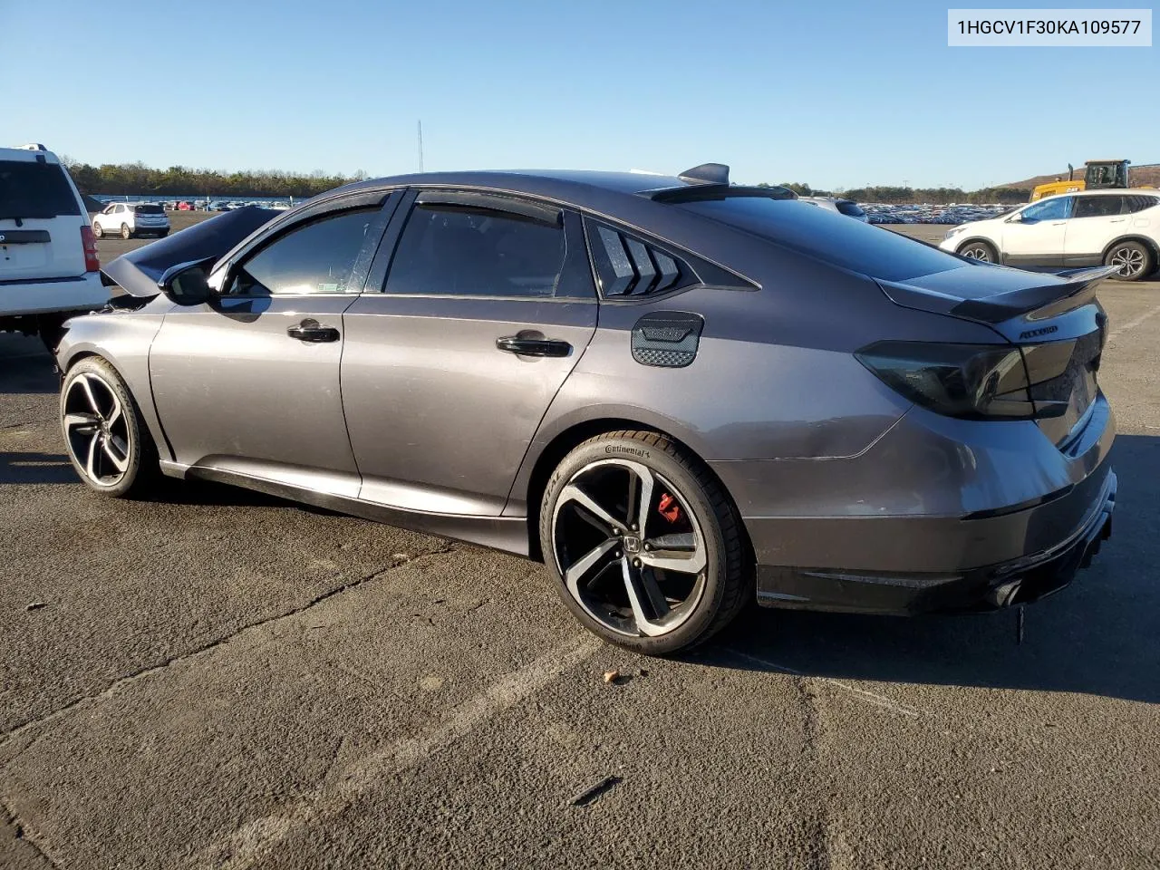 2019 Honda Accord Sport VIN: 1HGCV1F30KA109577 Lot: 80739614