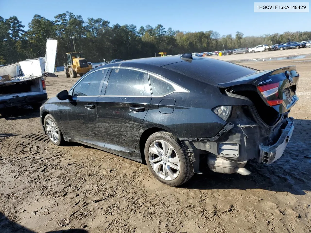 2019 Honda Accord Lx VIN: 1HGCV1F16KA148429 Lot: 80856974