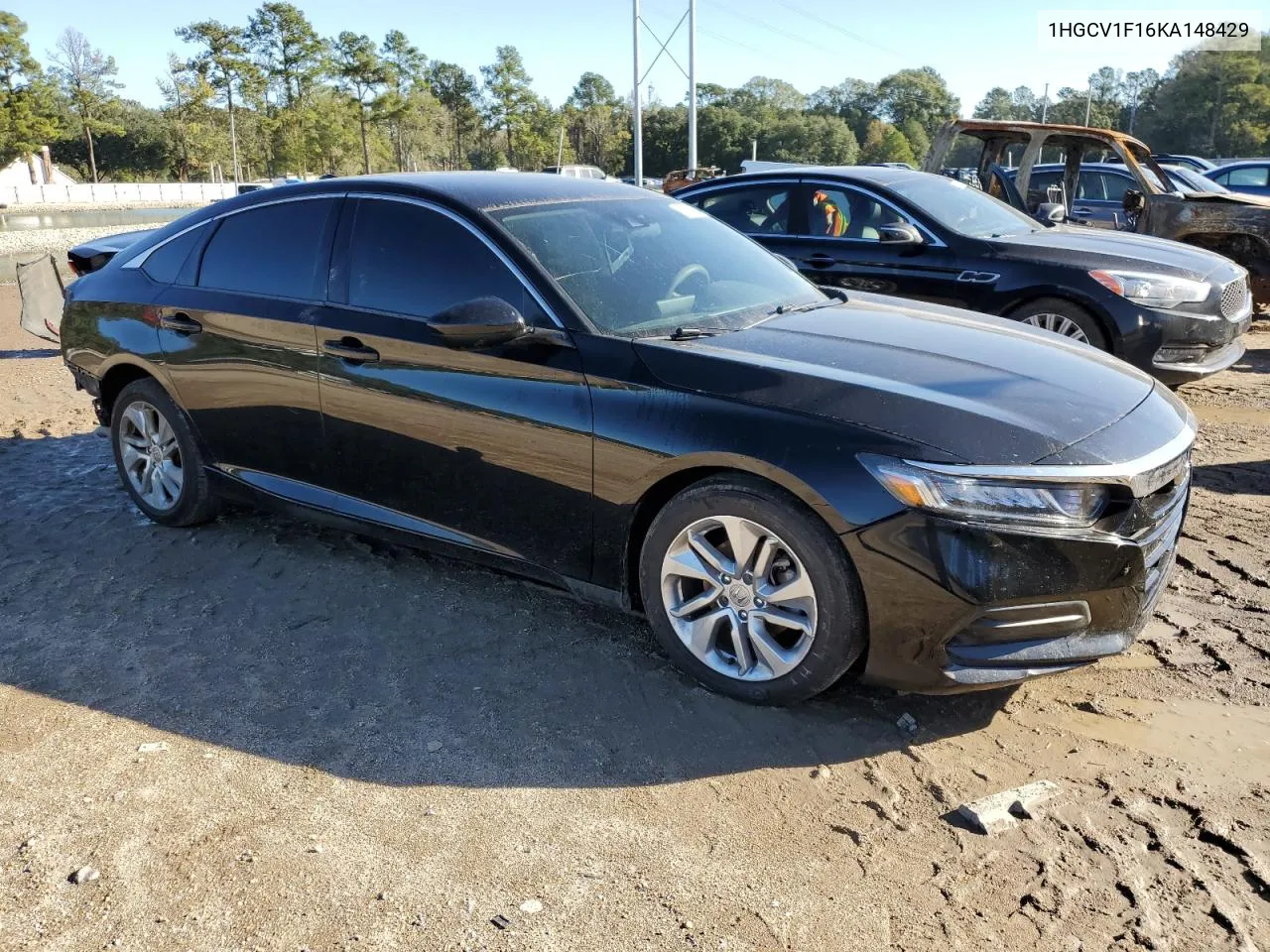 2019 Honda Accord Lx VIN: 1HGCV1F16KA148429 Lot: 80856974