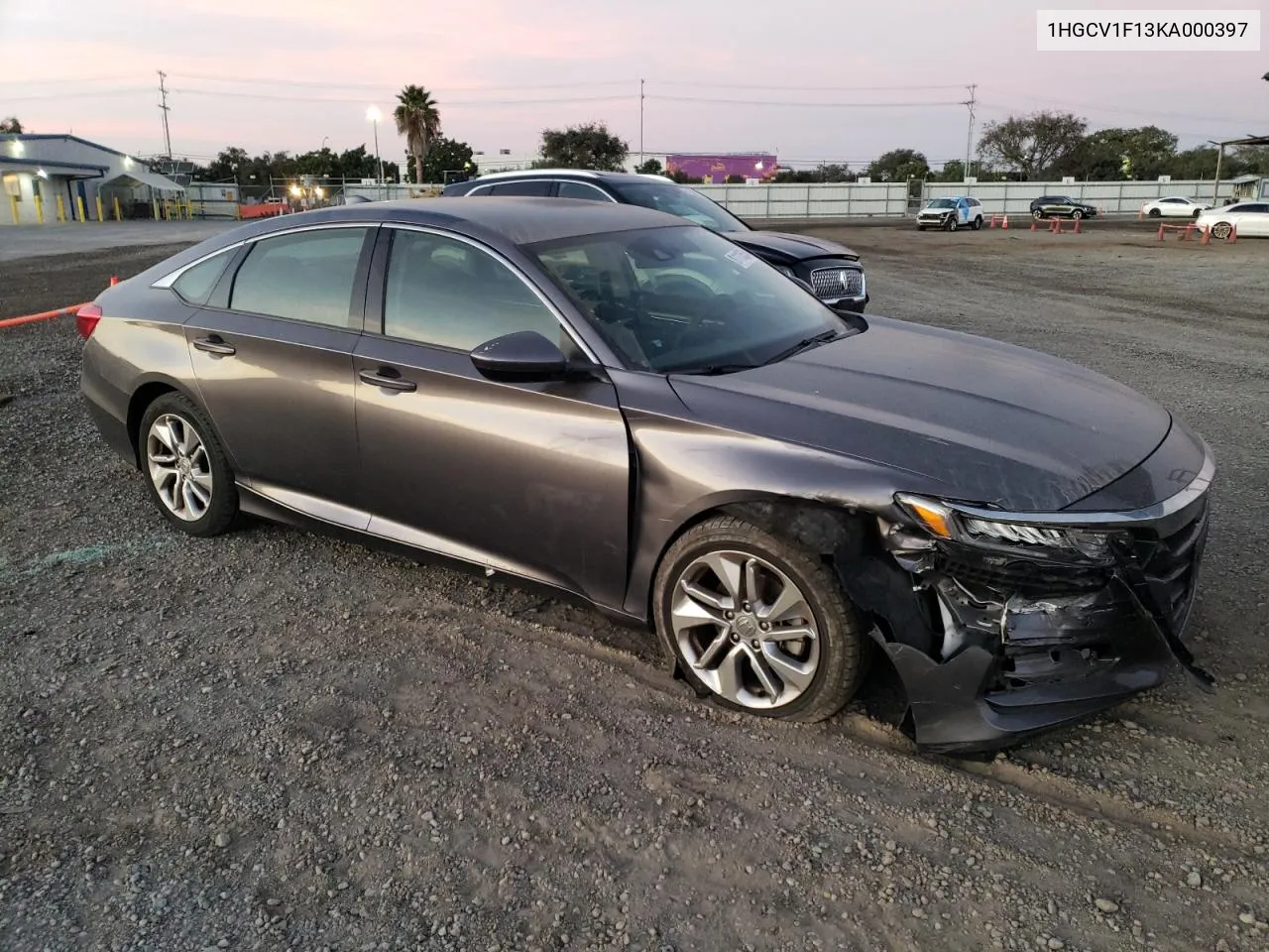 2019 Honda Accord Lx VIN: 1HGCV1F13KA000397 Lot: 81113534