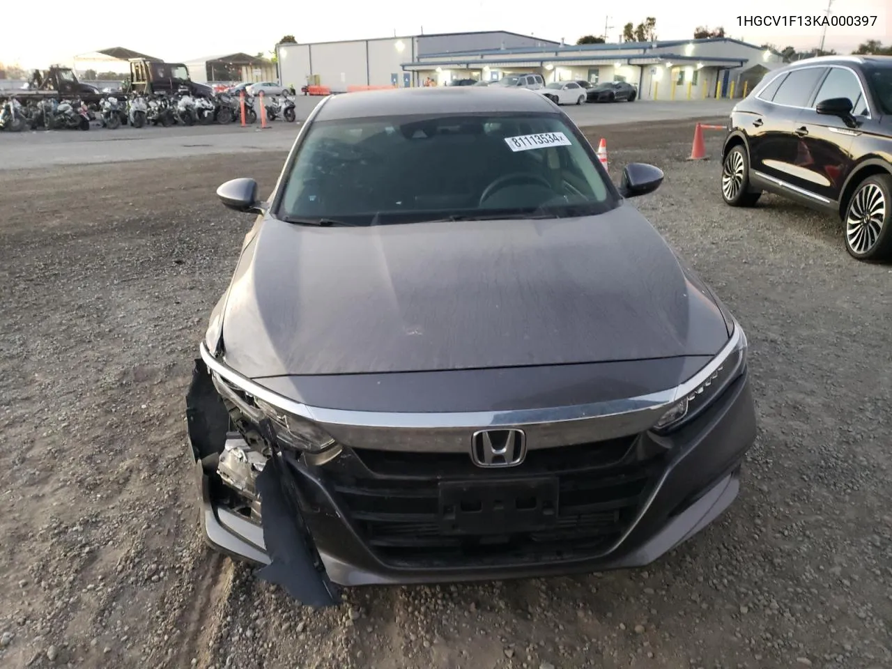 2019 Honda Accord Lx VIN: 1HGCV1F13KA000397 Lot: 81113534