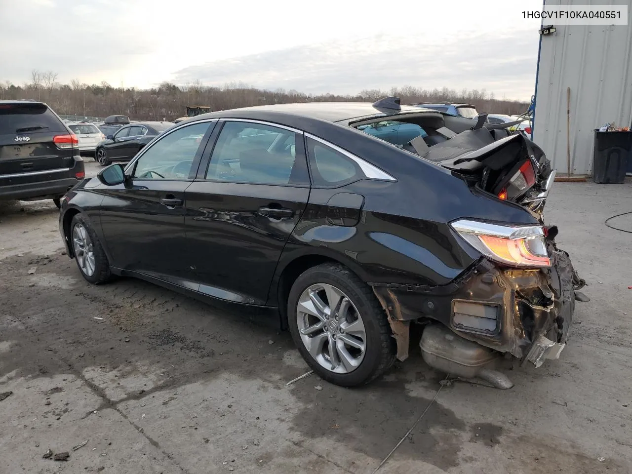 2019 Honda Accord Lx VIN: 1HGCV1F10KA040551 Lot: 81165794