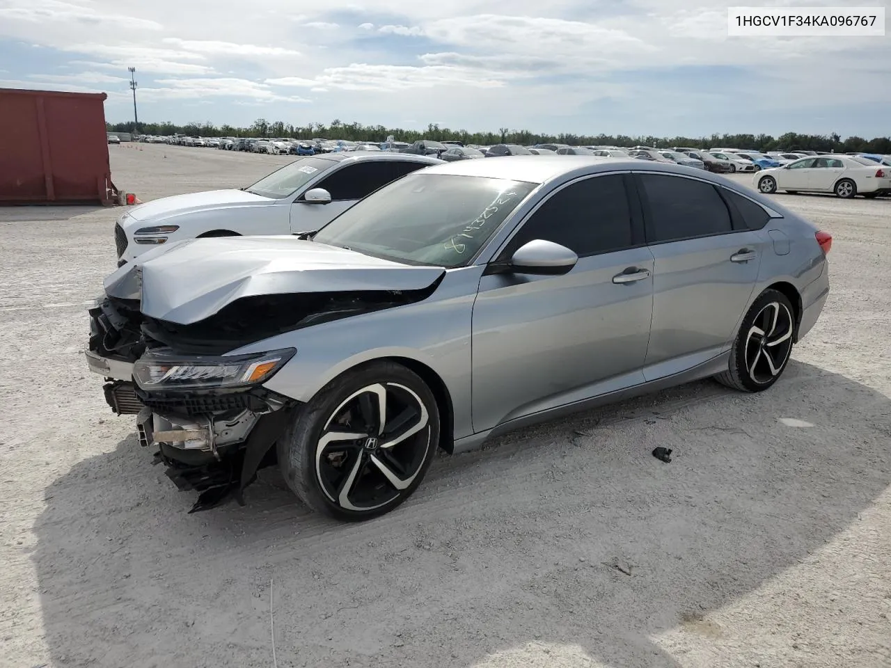 2019 Honda Accord Sport VIN: 1HGCV1F34KA096767 Lot: 81432524