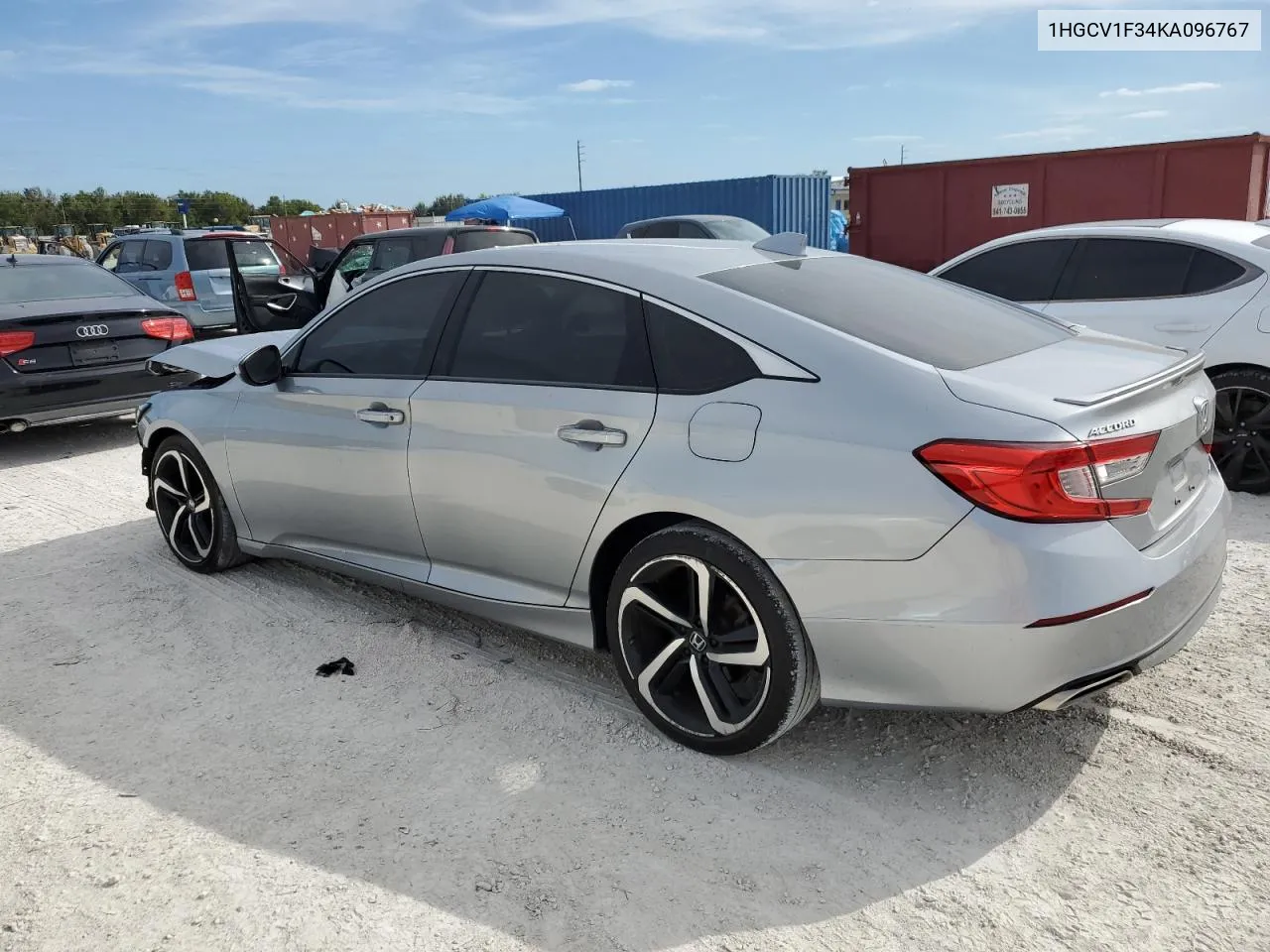 2019 Honda Accord Sport VIN: 1HGCV1F34KA096767 Lot: 81432524