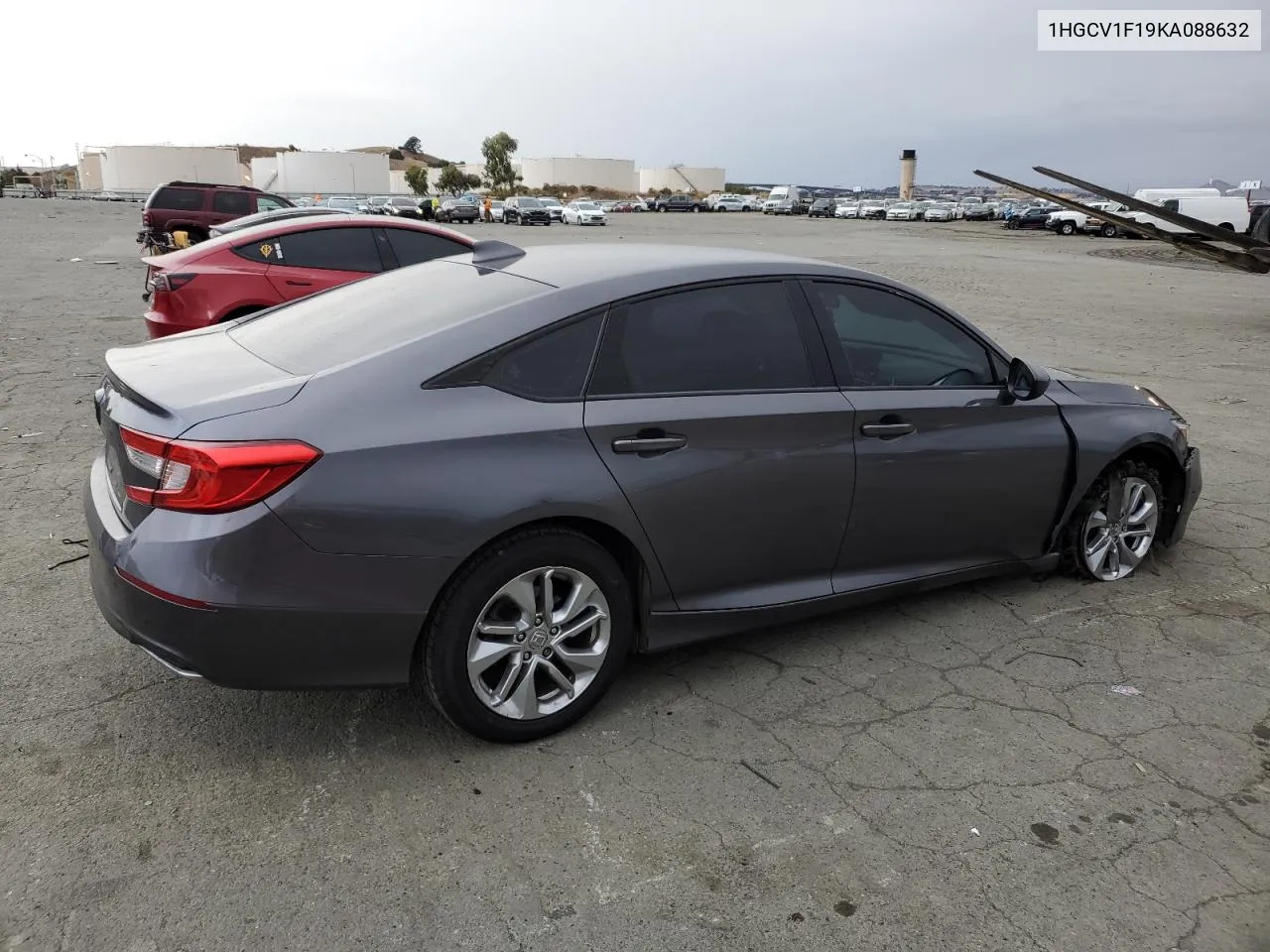 2019 Honda Accord Lx VIN: 1HGCV1F19KA088632 Lot: 81631844