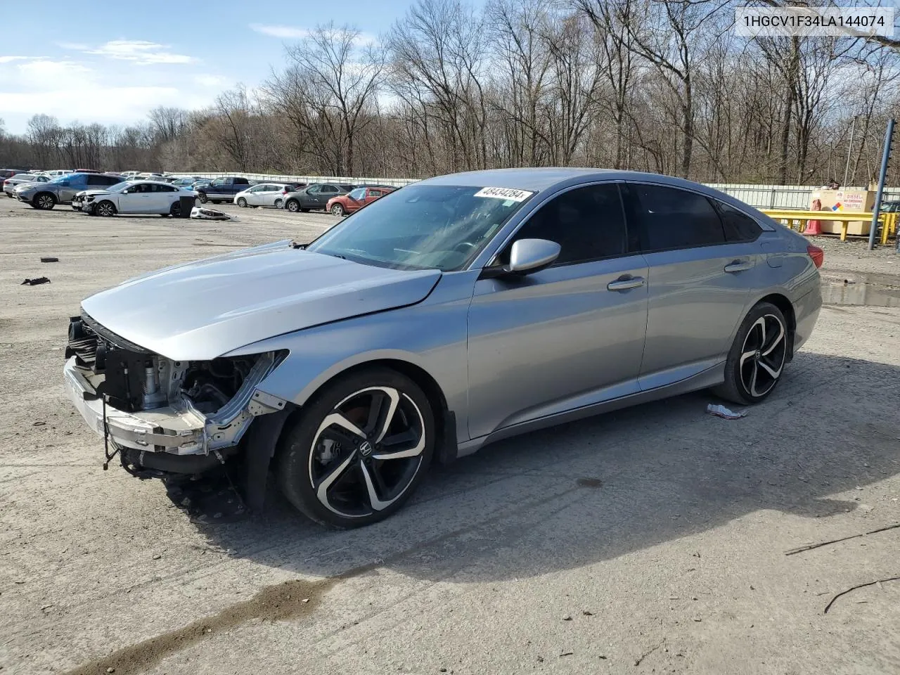 2020 Honda Accord Sport VIN: 1HGCV1F34LA144074 Lot: 48434284