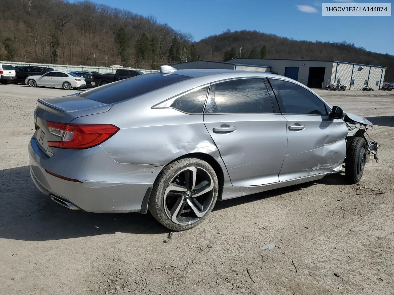 2020 Honda Accord Sport VIN: 1HGCV1F34LA144074 Lot: 48434284