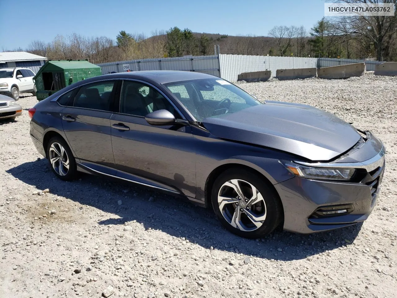 2020 Honda Accord Ex VIN: 1HGCV1F47LA053762 Lot: 52188034