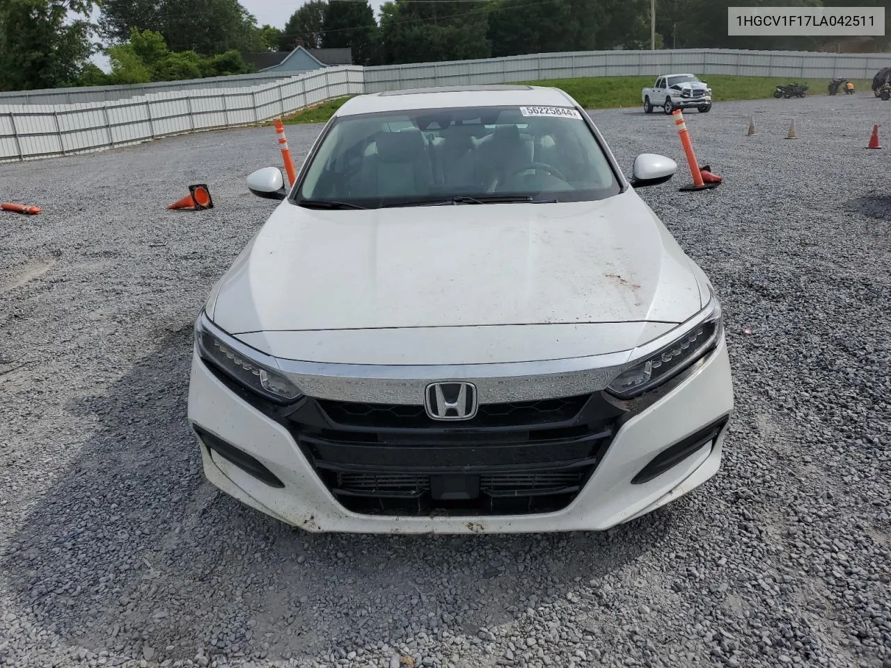 2020 Honda Accord Lx VIN: 1HGCV1F17LA042511 Lot: 56225844