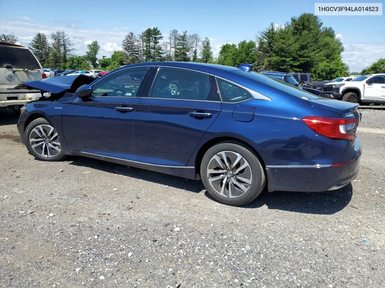 2020 Honda Accord Touring Hybrid VIN: 1HGCV3F94LA014523 Lot: 56832324