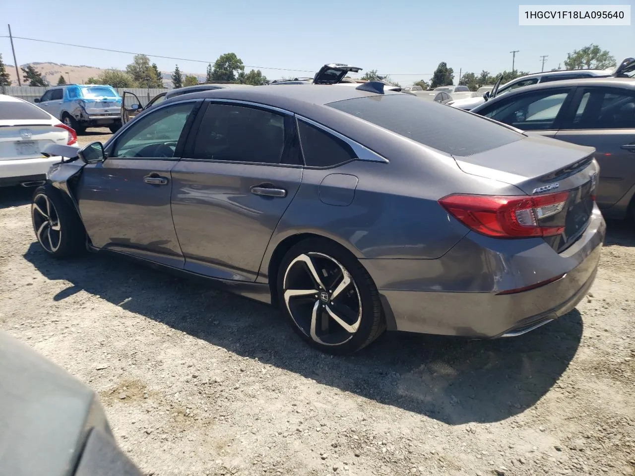 2020 Honda Accord Lx VIN: 1HGCV1F18LA095640 Lot: 63874074