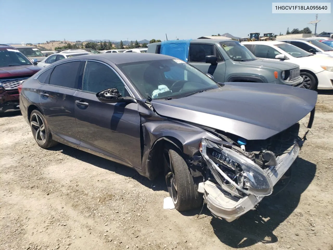 1HGCV1F18LA095640 2020 Honda Accord Lx