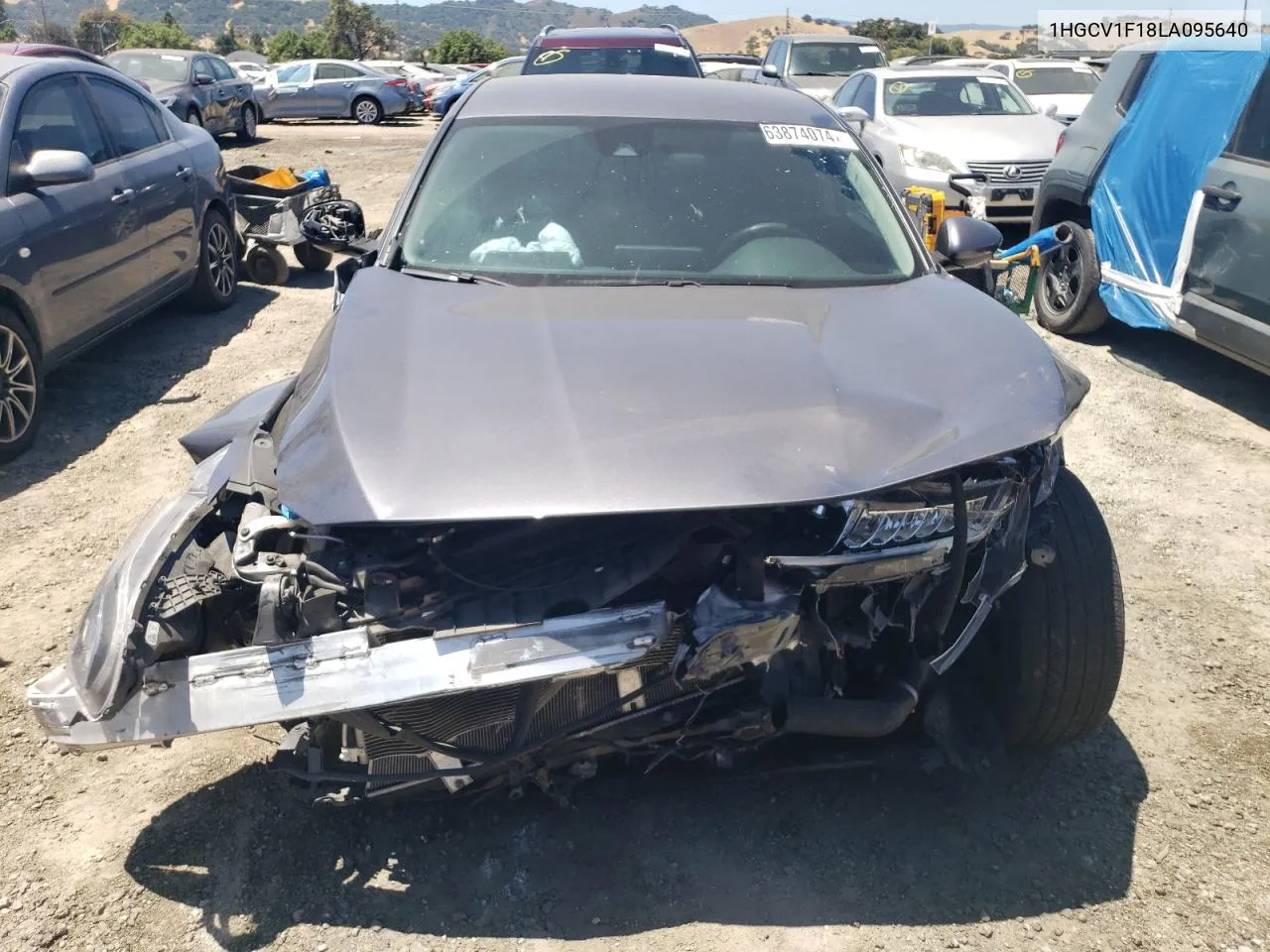 1HGCV1F18LA095640 2020 Honda Accord Lx