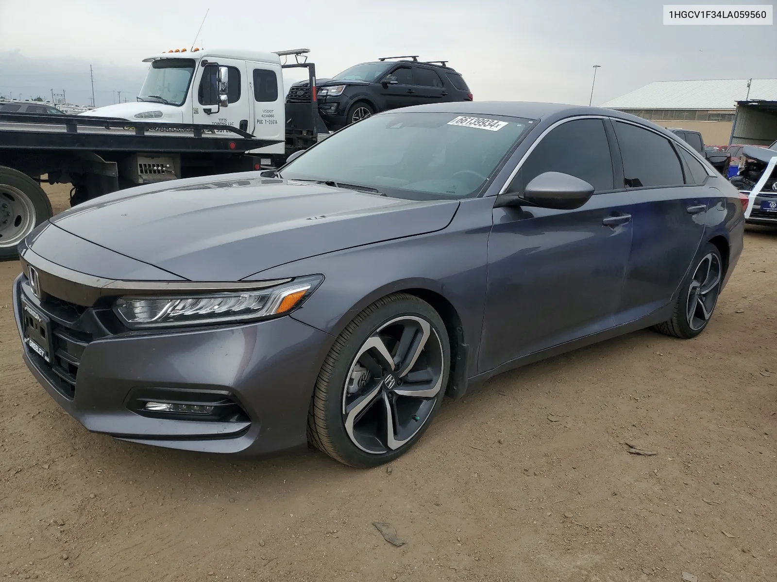 2020 Honda Accord Sport VIN: 1HGCV1F34LA059560 Lot: 66139934