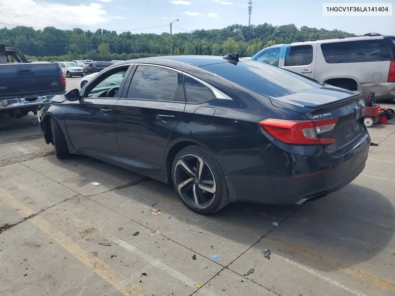 2020 Honda Accord Sport VIN: 1HGCV1F36LA141404 Lot: 67818594