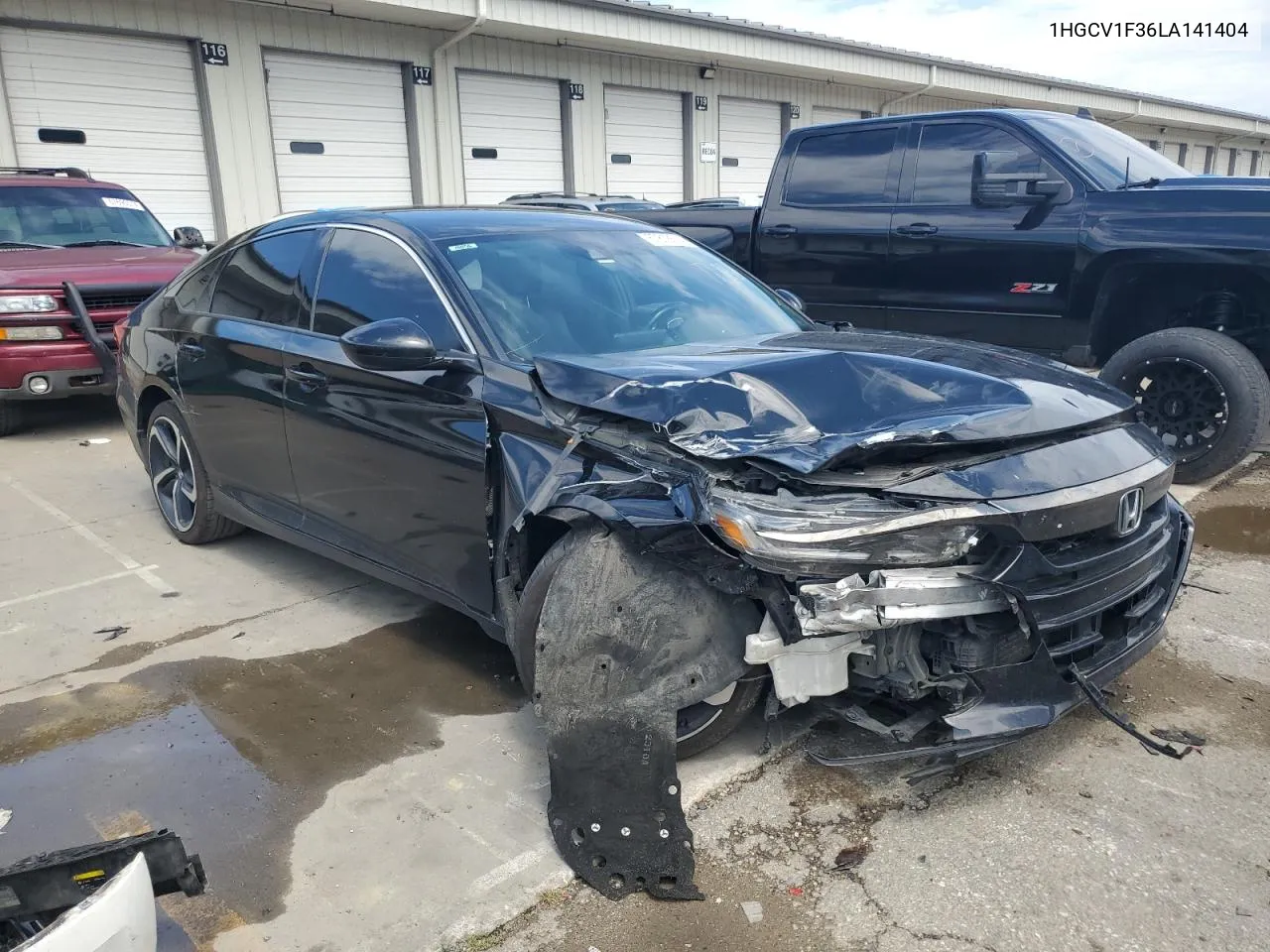 2020 Honda Accord Sport VIN: 1HGCV1F36LA141404 Lot: 67818594