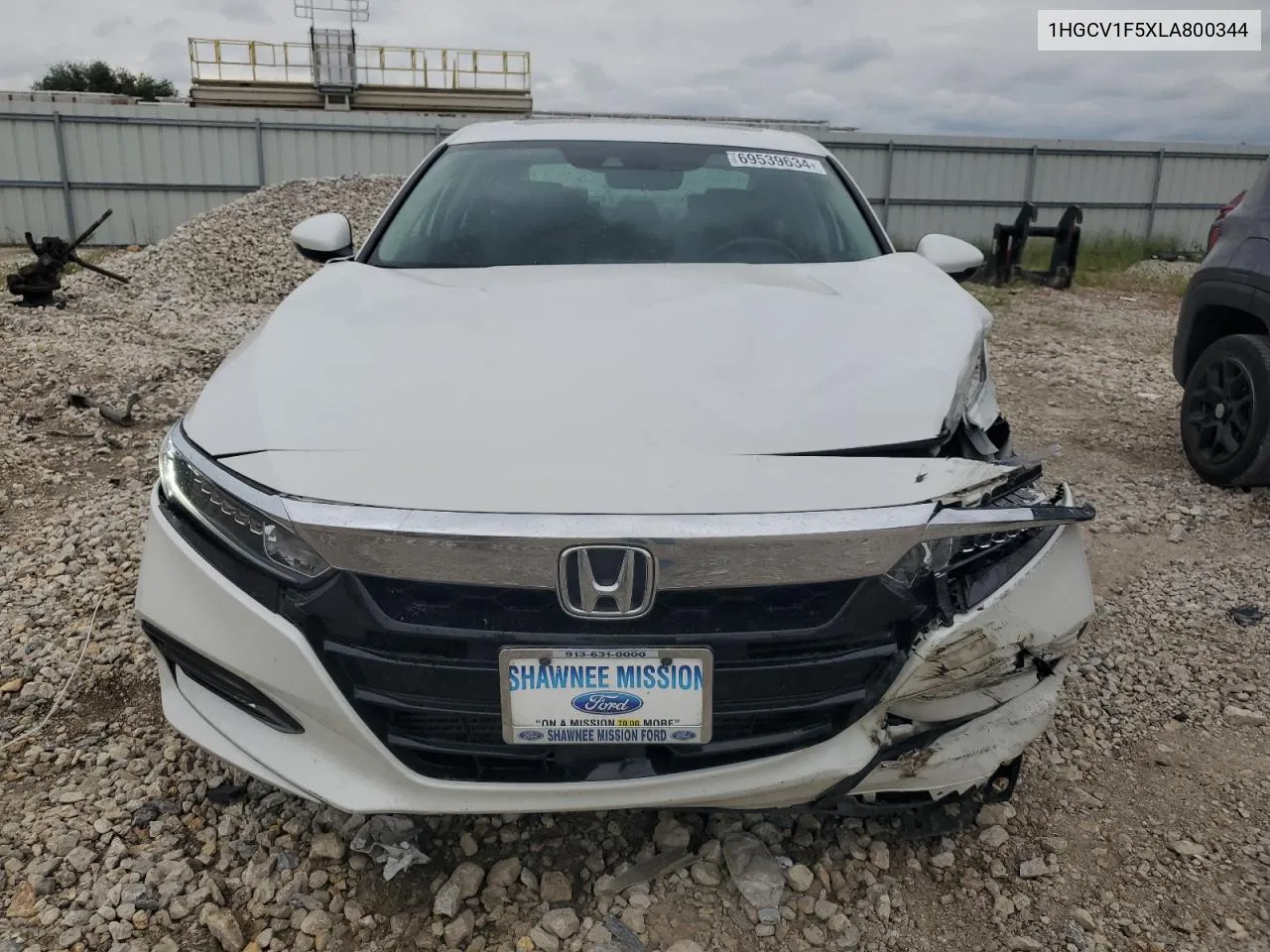 2020 Honda Accord Exl VIN: 1HGCV1F5XLA800344 Lot: 69539634