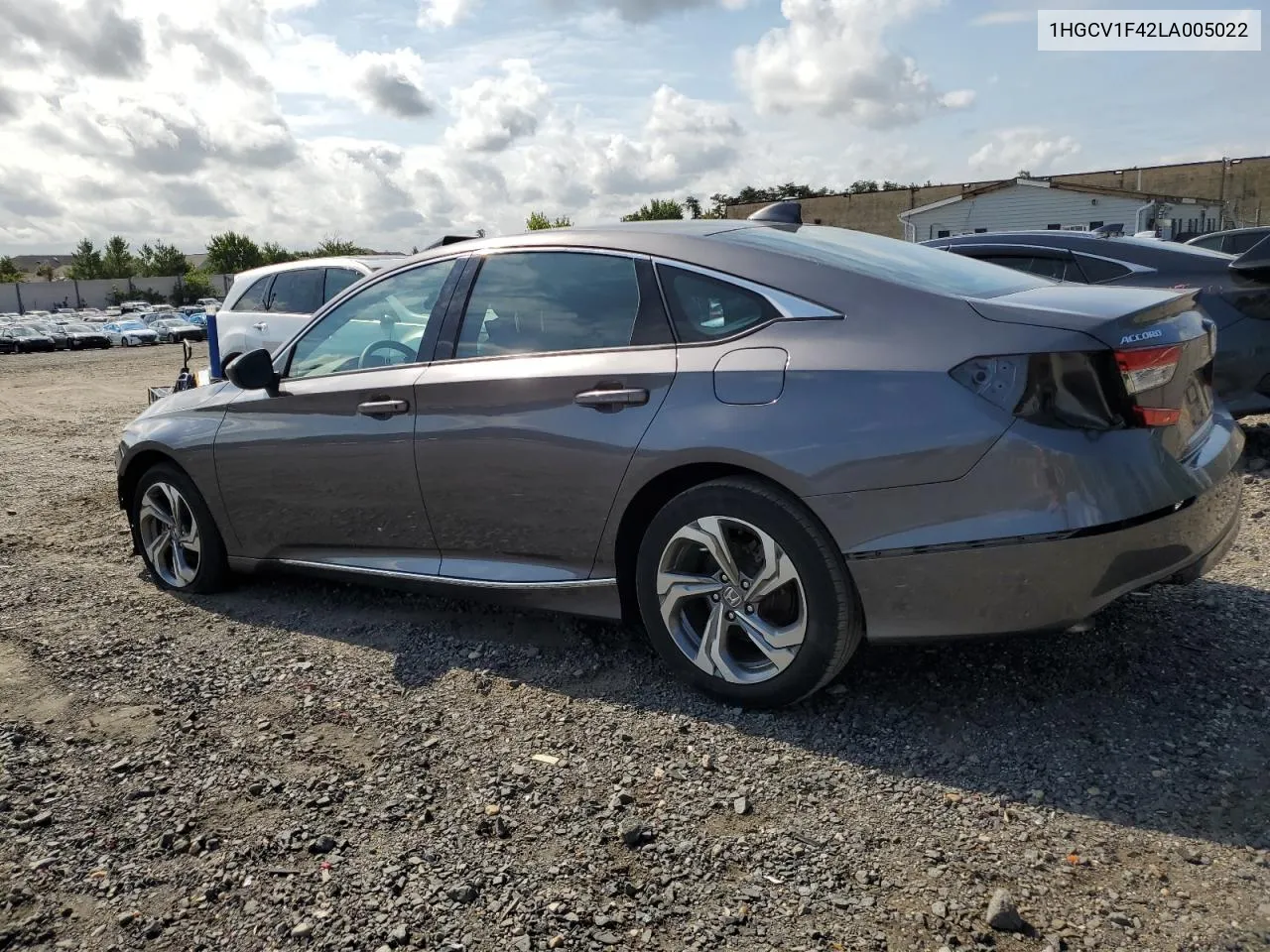 2020 Honda Accord Ex VIN: 1HGCV1F42LA005022 Lot: 69970354