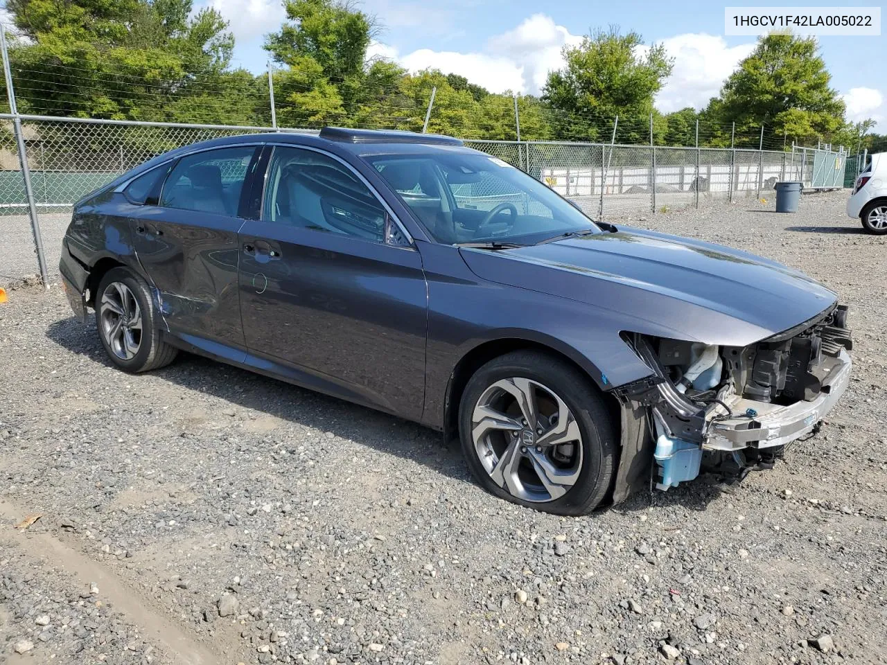 2020 Honda Accord Ex VIN: 1HGCV1F42LA005022 Lot: 69970354