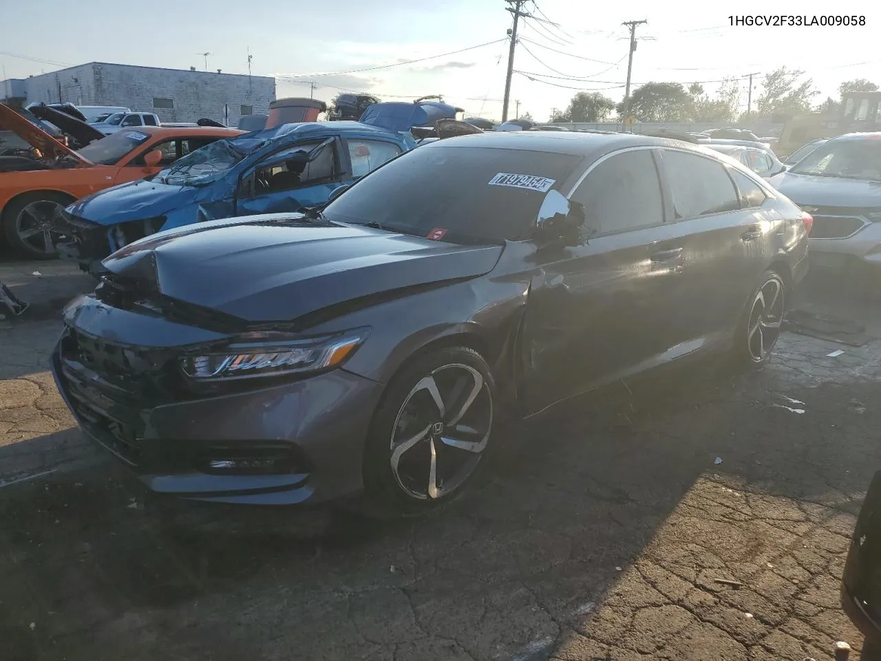 2020 Honda Accord Sport VIN: 1HGCV2F33LA009058 Lot: 71979454