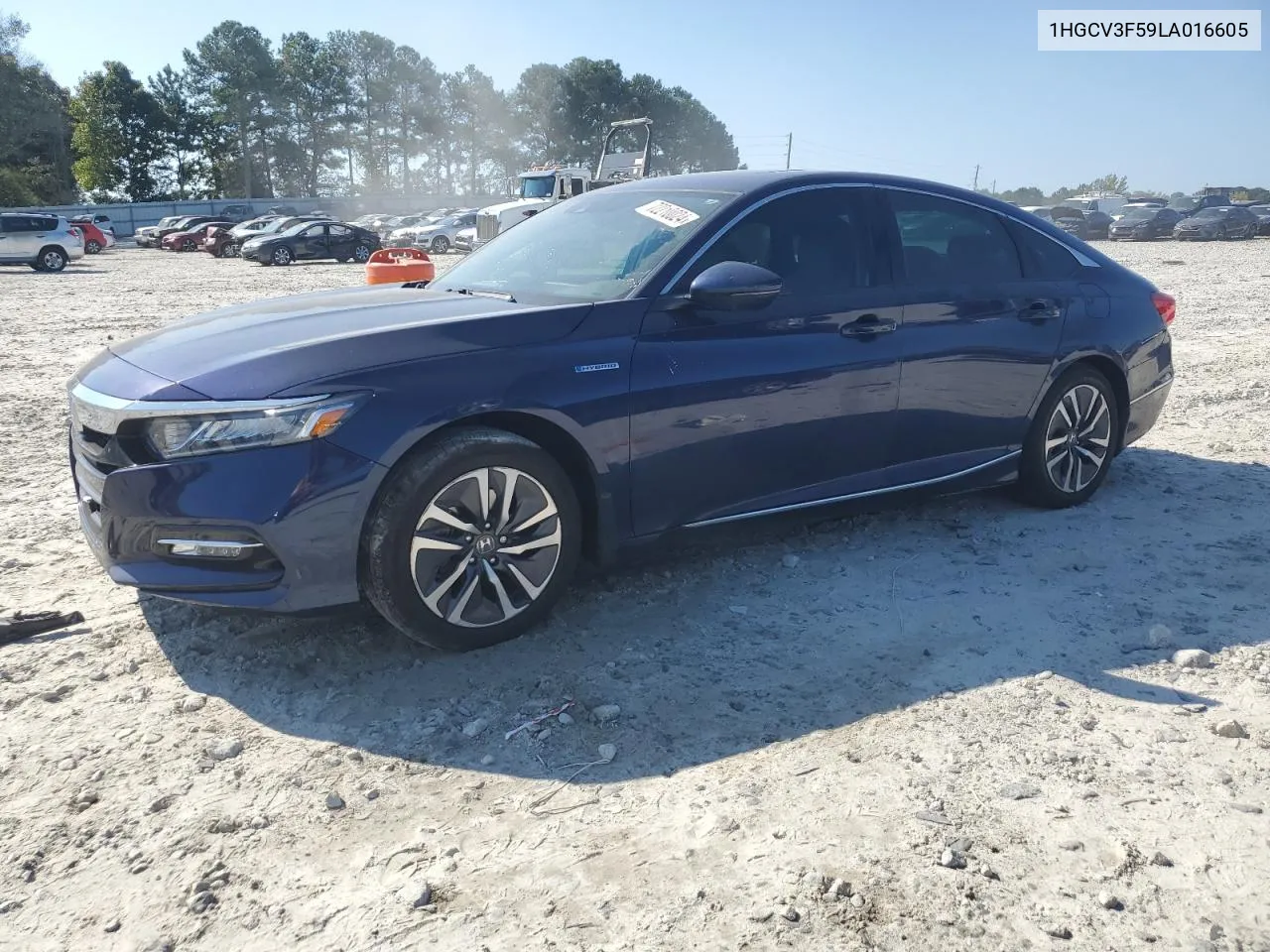 2020 Honda Accord Hybrid Exl VIN: 1HGCV3F59LA016605 Lot: 72210024