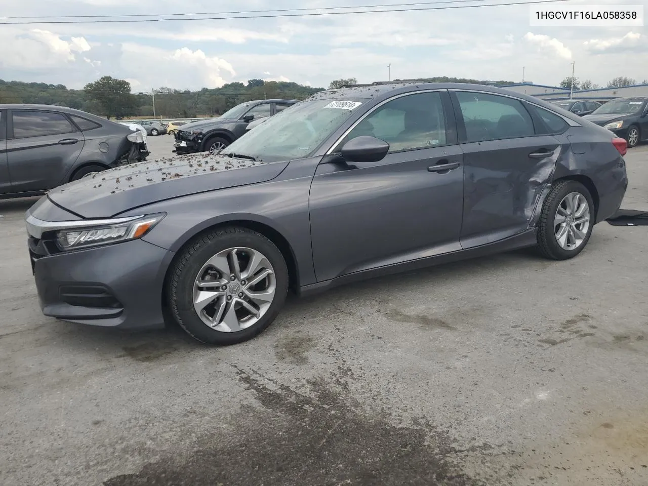 2020 Honda Accord Lx VIN: 1HGCV1F16LA058358 Lot: 72709614