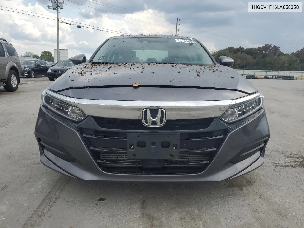 2020 Honda Accord Lx VIN: 1HGCV1F16LA058358 Lot: 72709614