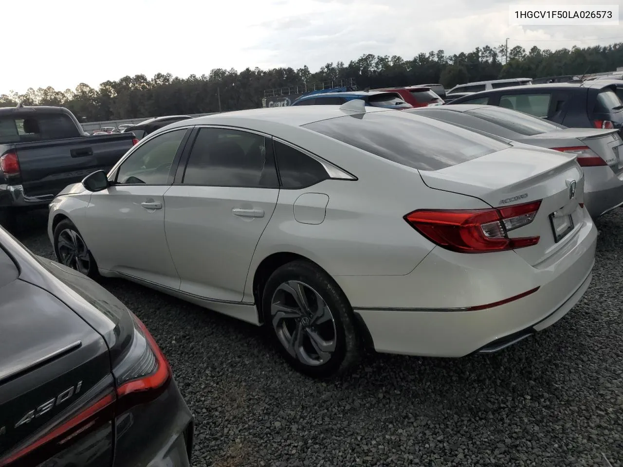 2020 Honda Accord Exl VIN: 1HGCV1F50LA026573 Lot: 73840334