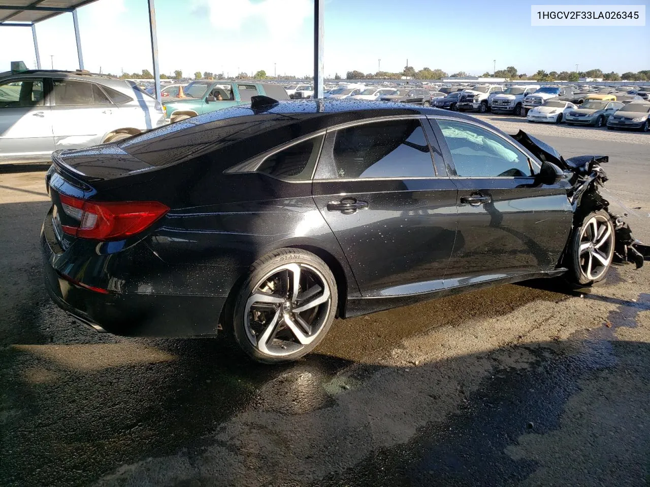 2020 Honda Accord Sport VIN: 1HGCV2F33LA026345 Lot: 74783054