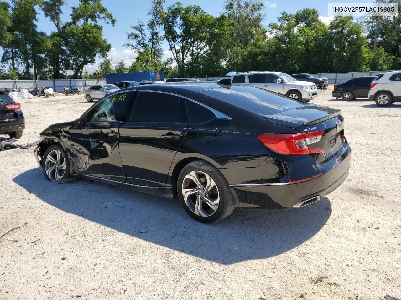 2020 Honda Accord Exl VIN: 1HGCV2F57LA019805 Lot: 75212334