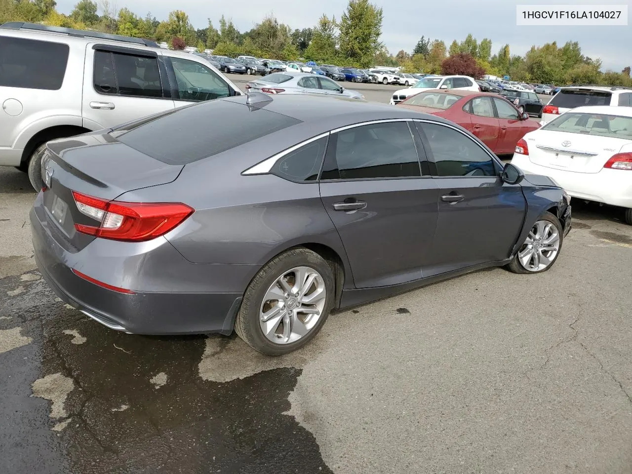 1HGCV1F16LA104027 2020 Honda Accord Lx