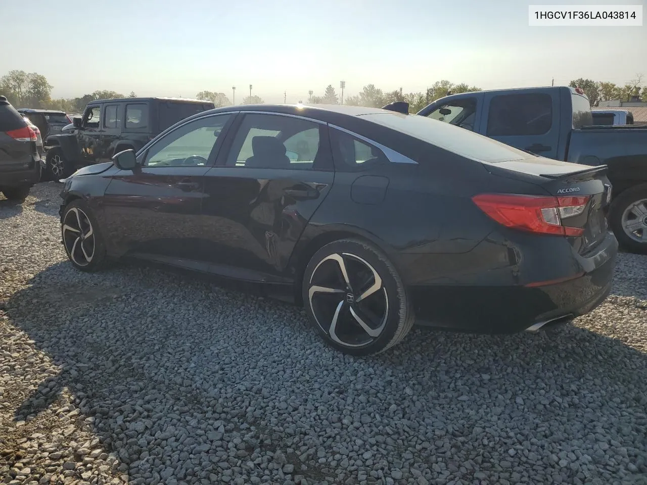 2020 Honda Accord Sport VIN: 1HGCV1F36LA043814 Lot: 75610304