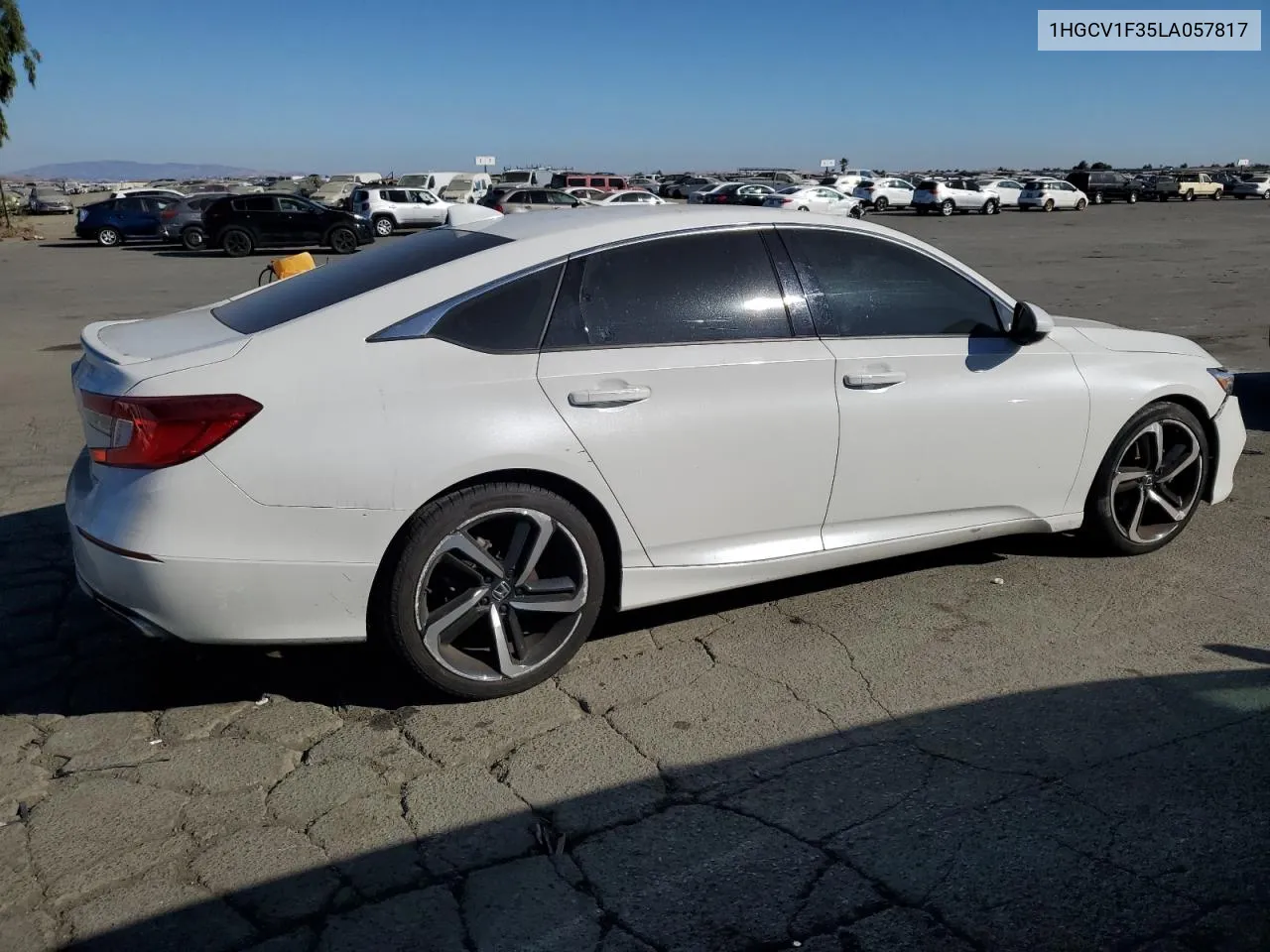 1HGCV1F35LA057817 2020 Honda Accord Sport