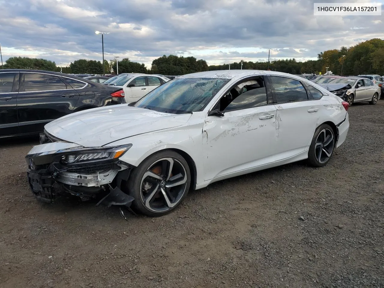 1HGCV1F36LA157201 2020 Honda Accord Sport