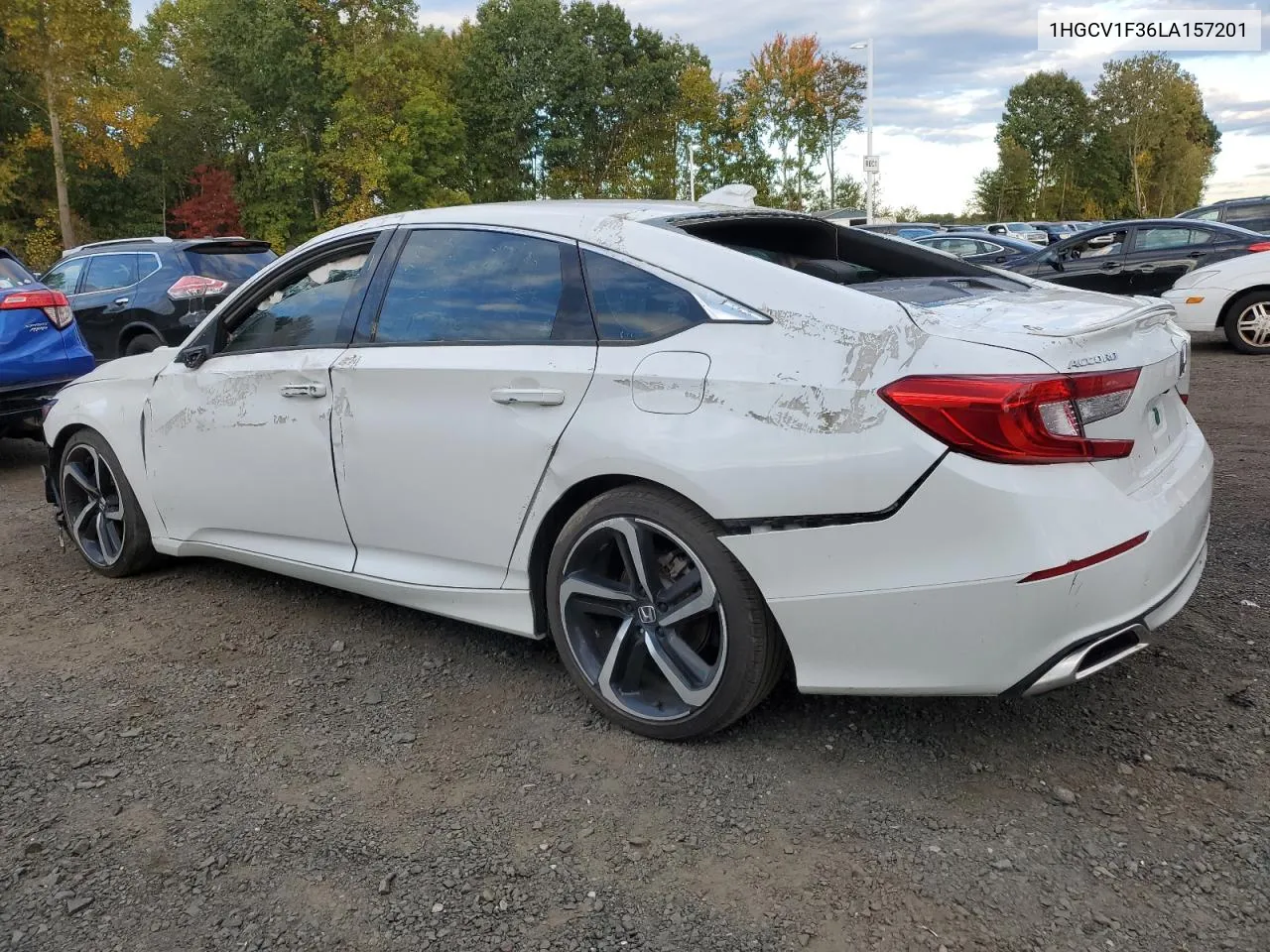 1HGCV1F36LA157201 2020 Honda Accord Sport