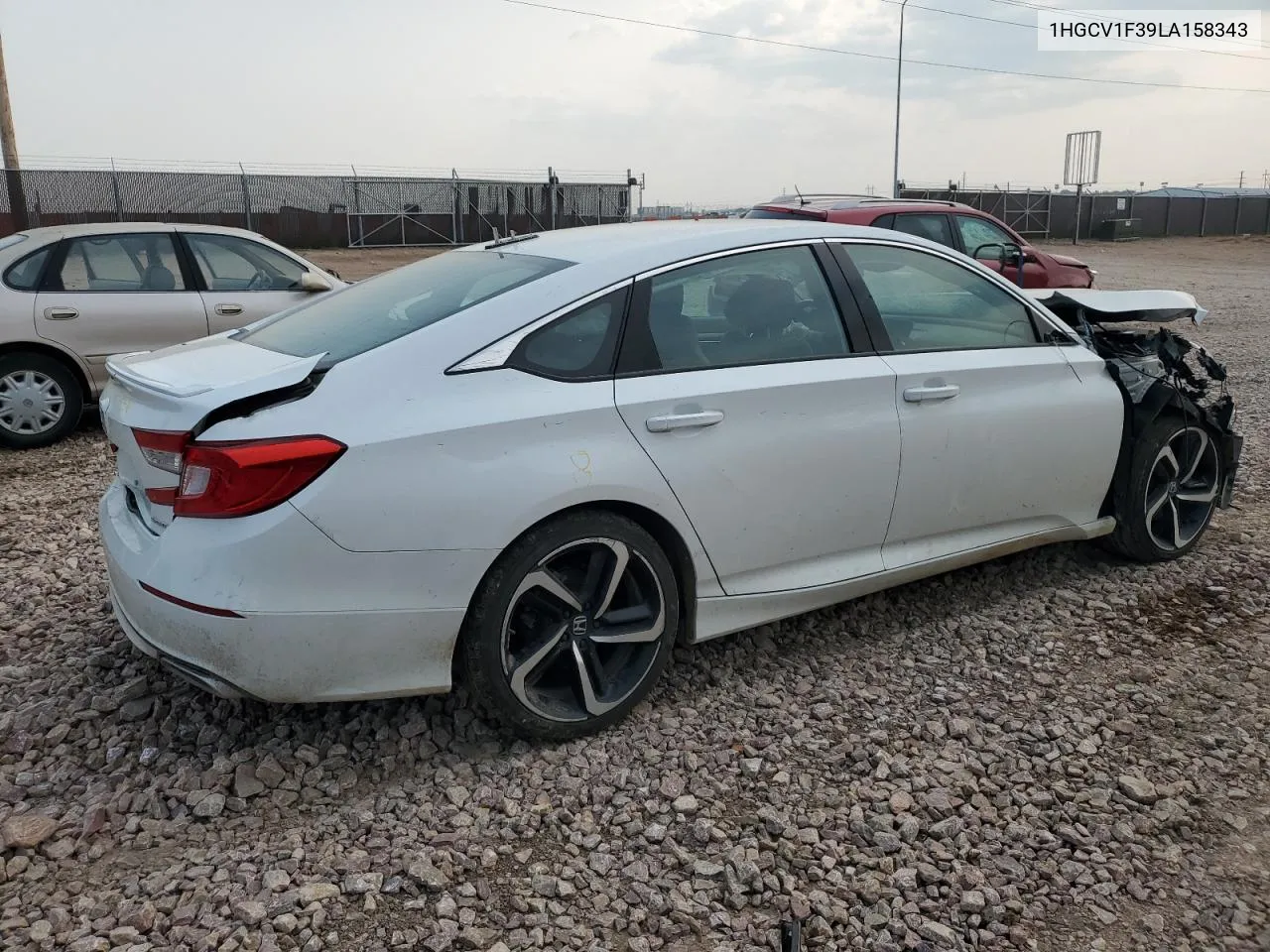 2020 Honda Accord Sport VIN: 1HGCV1F39LA158343 Lot: 75919553