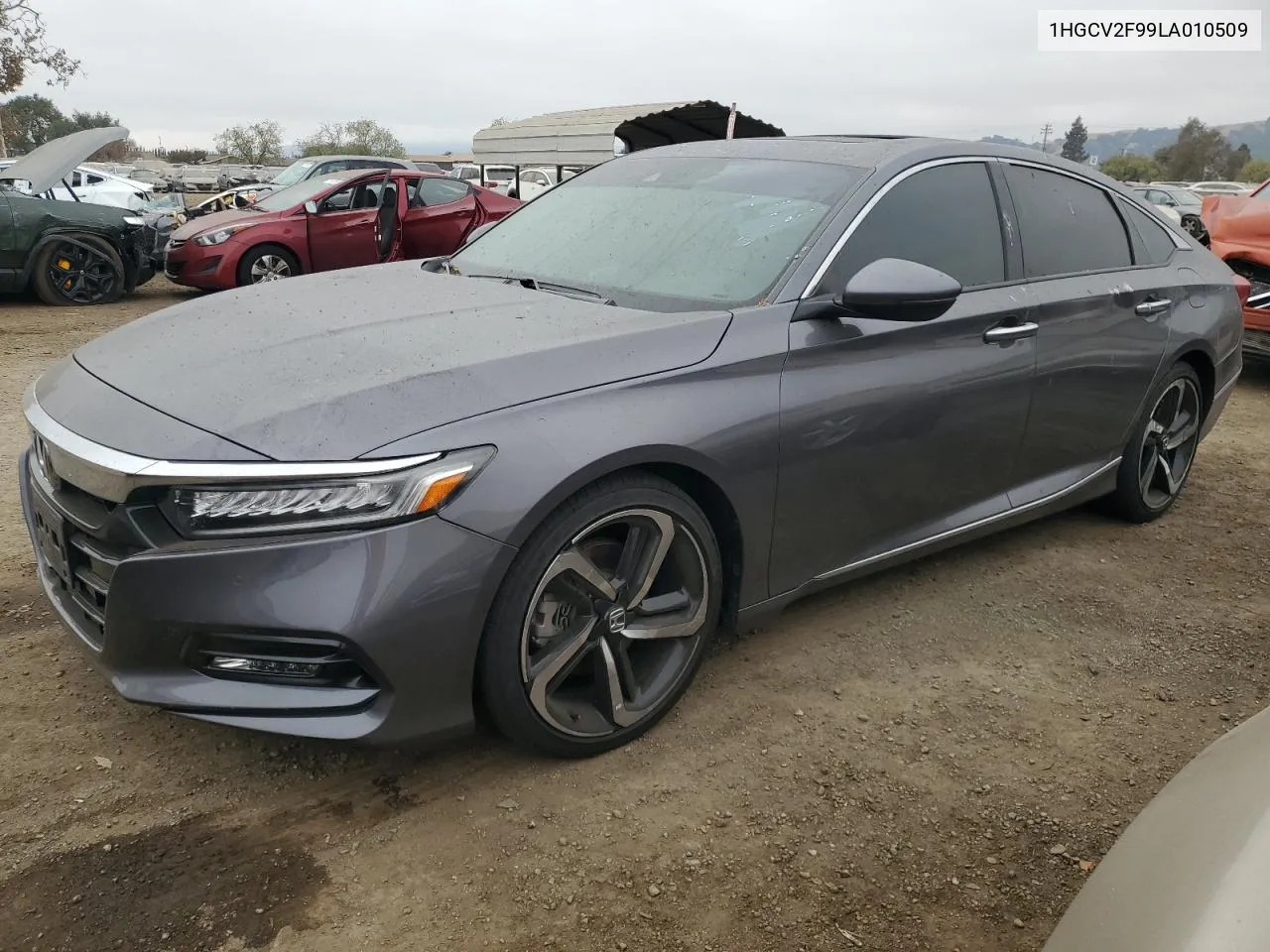 2020 Honda Accord Touring VIN: 1HGCV2F99LA010509 Lot: 76105164