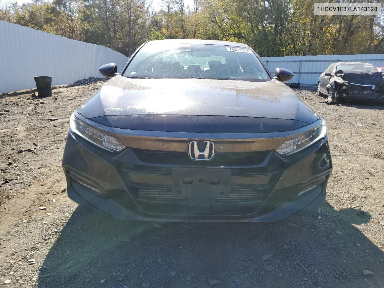 1HGCV1F37LA143128 2020 Honda Accord Sport