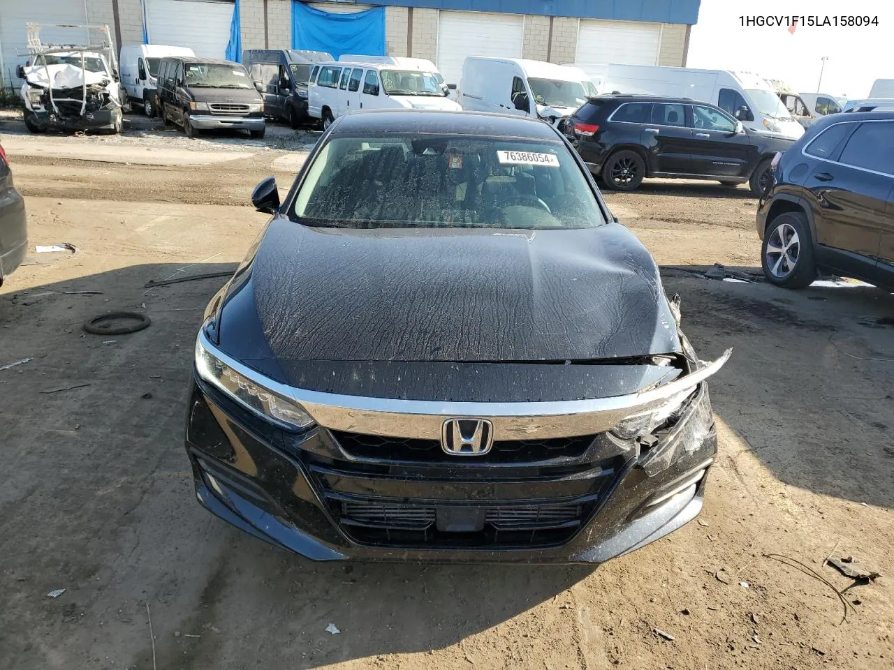 2020 Honda Accord Lx VIN: 1HGCV1F15LA158094 Lot: 76386054