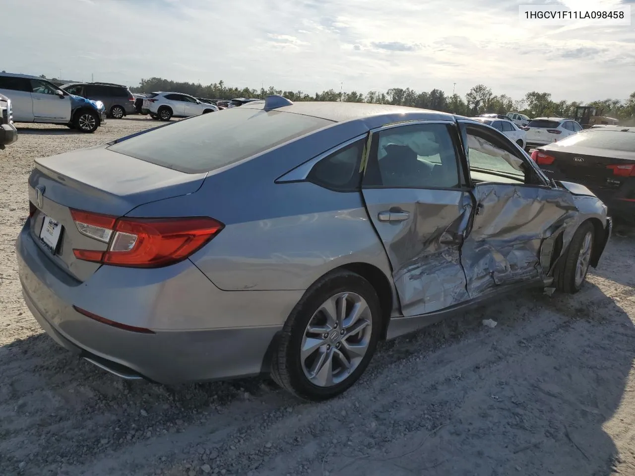 2020 Honda Accord Lx VIN: 1HGCV1F11LA098458 Lot: 76765884